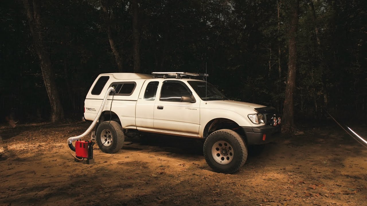 Heating Up the Adventure: Installing a BerAro Diesel Heater in My Tacoma Truck Camper!