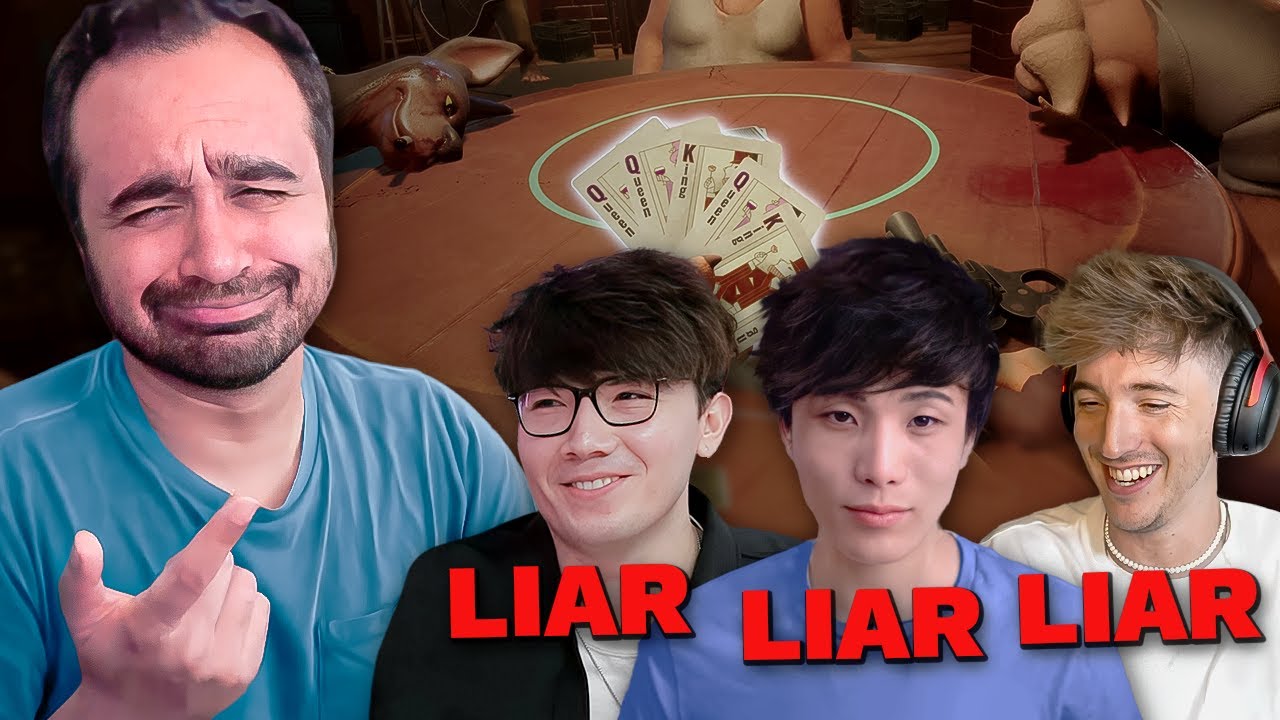 All my friends are LIARS!!! (Liar's Bar w/ Ellum, Sykkuno, and Masayoshi)