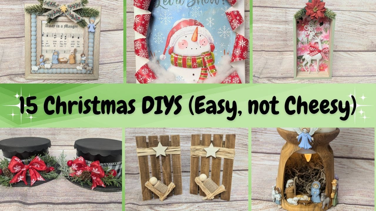 🌲 15 Christmas DIYs You Need to Try This Year 🌲