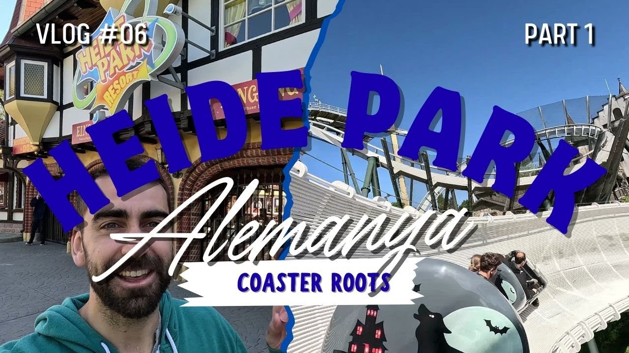 HEIDE PARK - Vlog Dia 5 (part 2) 🇩🇪 – Com ensinistrar el teu drac + monorail amb vistes! 🐉🚝