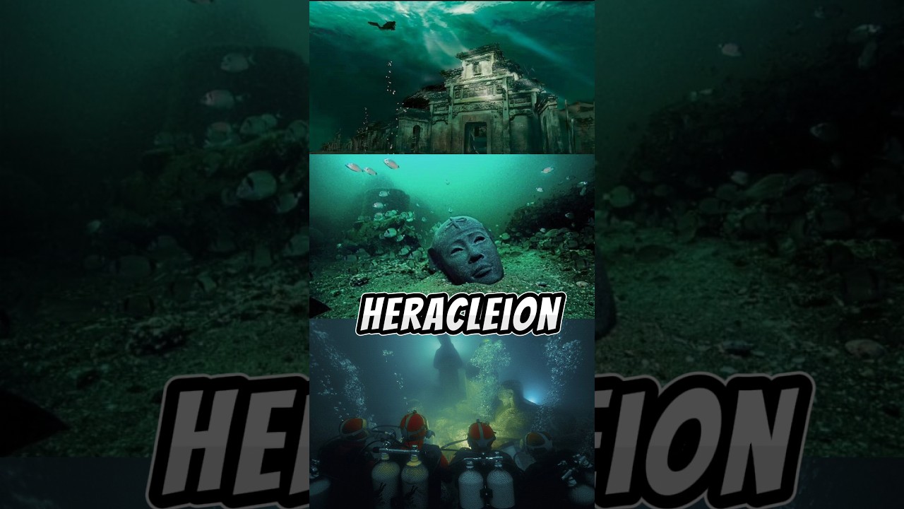 Sunken Egyptian city Thonis-Heracleion 