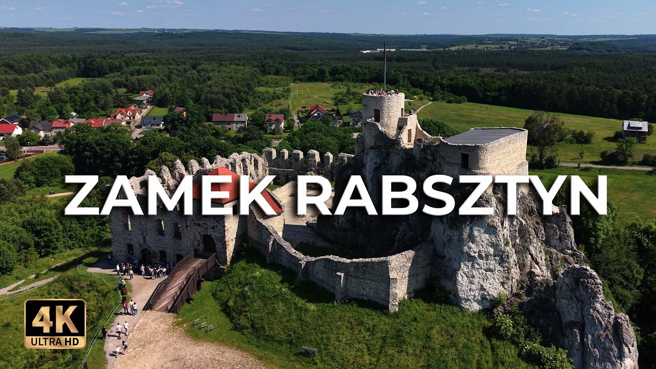 Zamek Rabsztyn – idealne miejsce na weekend 2025 [4K]