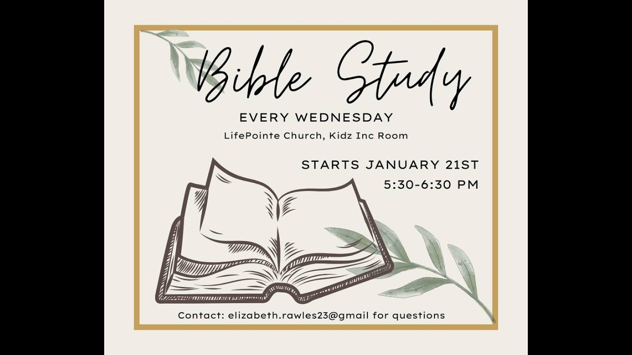 LifePointe Women's Bible Study: Week 3 Recap ~ Wise Words