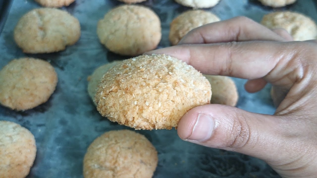 3 Ingredient Coconut Cookies In 3 Minutes / No Butter, No Flour, No Milk / Foods diary