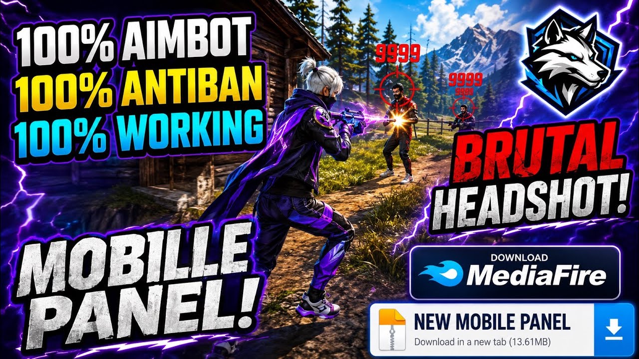🔴 OB54 FREE FIRE MOD MENU | UNLIMITED MATCH PLAY |ALL SERVERS |FF MODMENU APK 2026 ✅