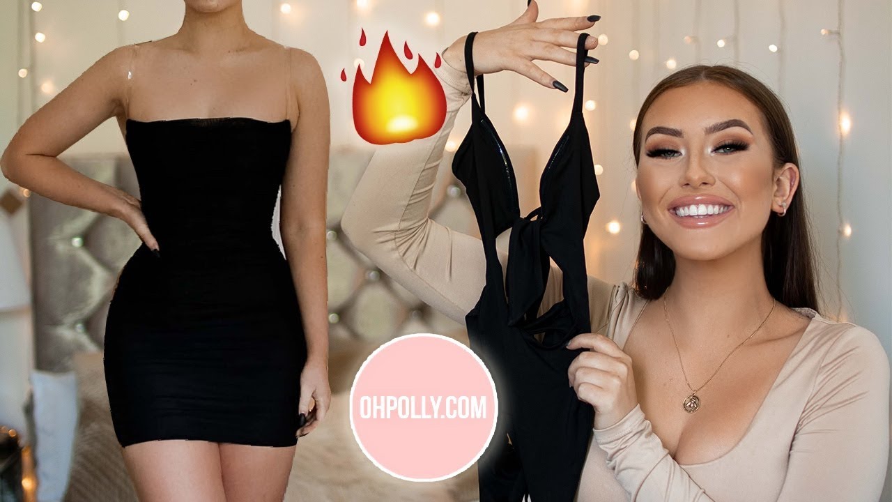 HUGE OH POLLY TRY ON CLOTHING HAUL 2019 - SWIMWEAR, DRESSES & MORE ad| Hannah Renée