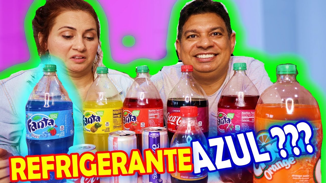 PROVANDO REFRIGERANTES SUPER DIFERENTES DA GRINGA!!
