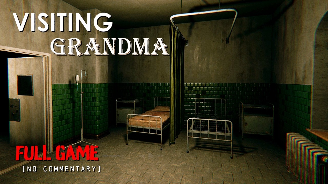 Visiting Grandma - Psychological Horror | Full Game Longplay Walkthrough | No Commentary