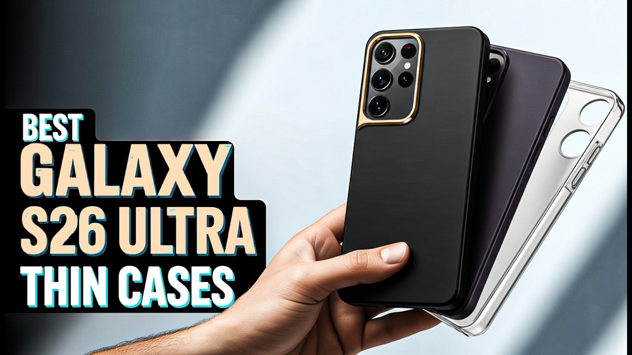 Top 7 Best Galaxy S26 Ultra Thin Cases! Ringke / TORRAS  / Spigen