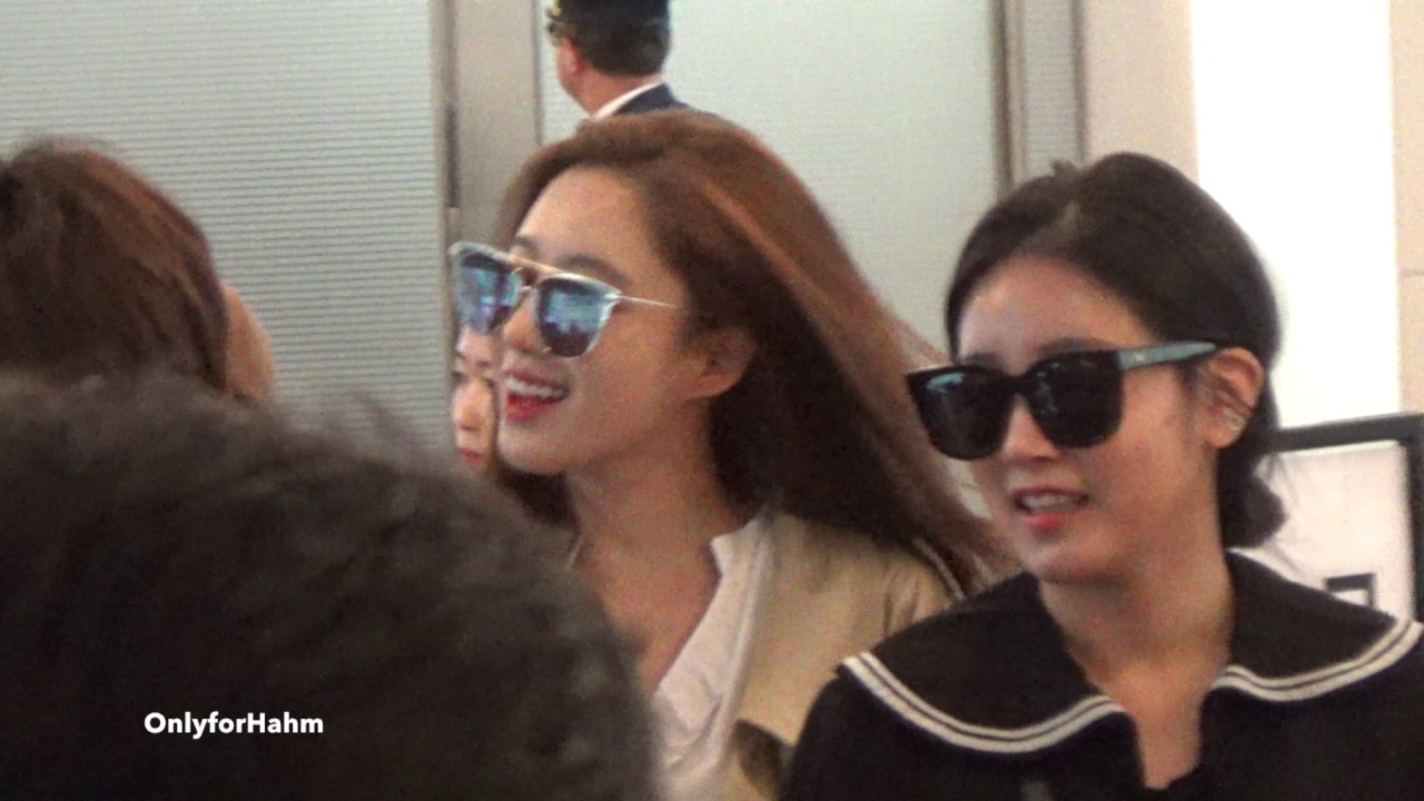 170302 T-ara arriving at Haneda airport