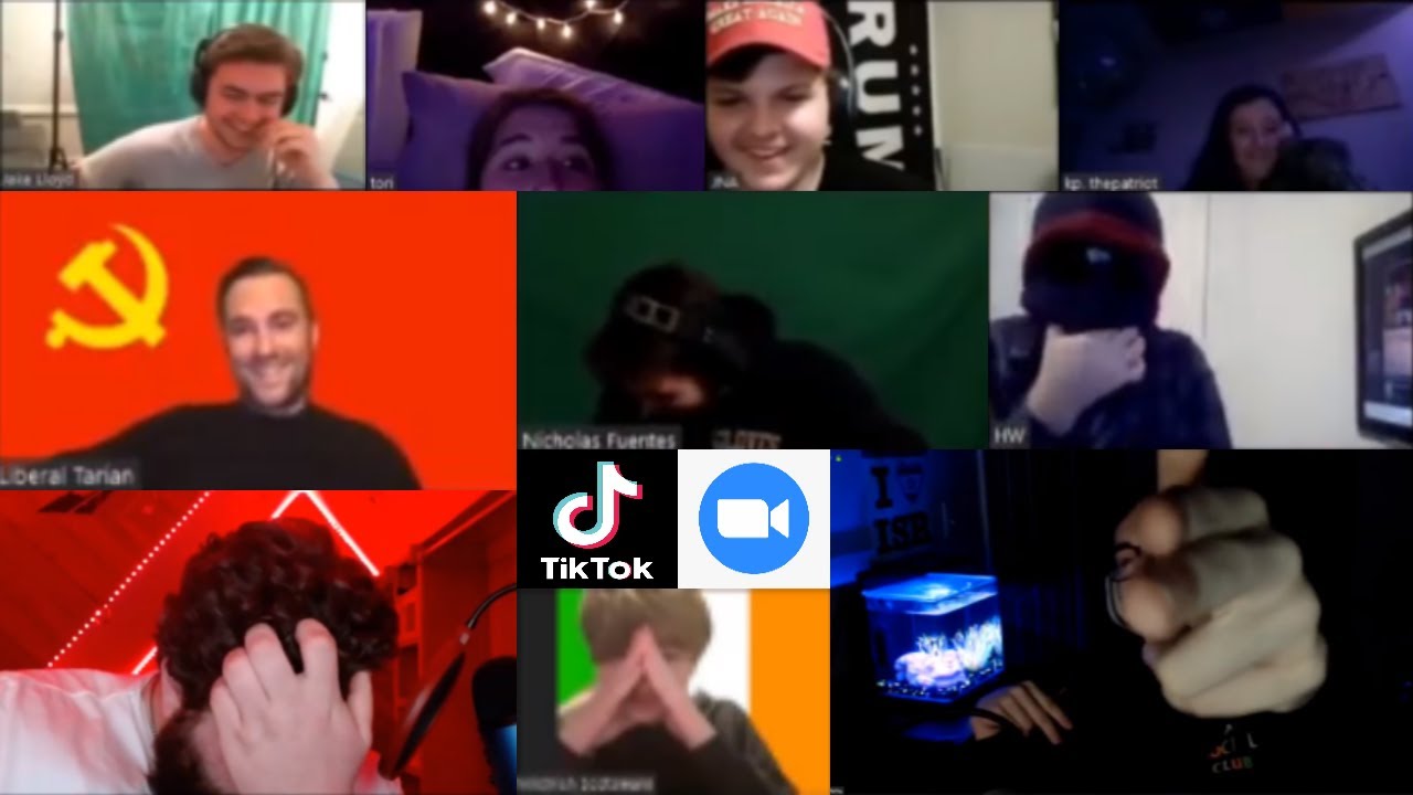 Миллениал Мэтт троллит Fatty Actual во время звонка в TikTok Zoom