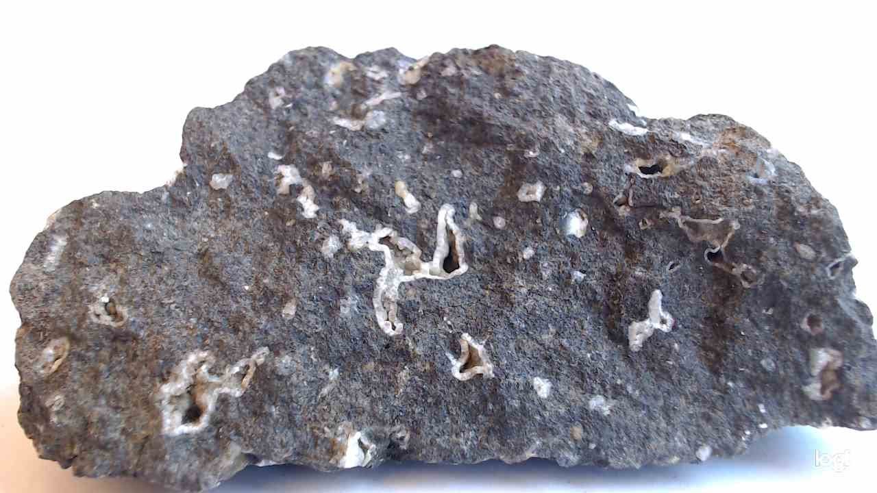 Amygdaloidal basalt from the Isle of Skye (Zeolitized)