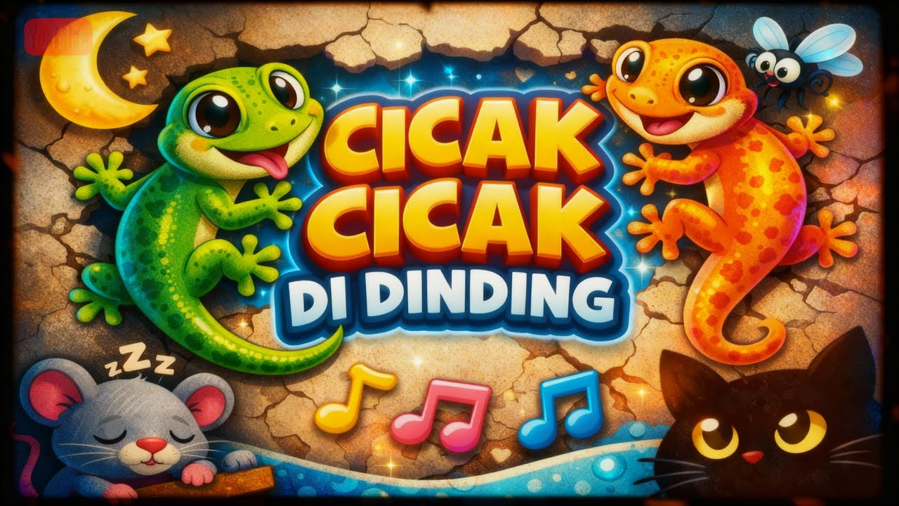 Cicak-Cicak di Dinding | Lagu Anak Indonesia | Lagu Anak Balita