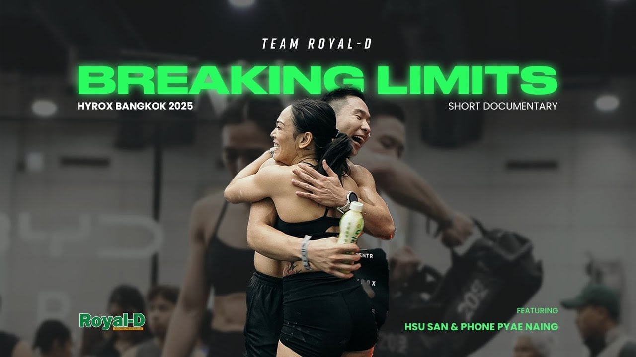 Our First HYROX Mixed Doubles from Myanmar 🇲🇲 | HYROX Bangkok 2025 Experience | Breaking Limits