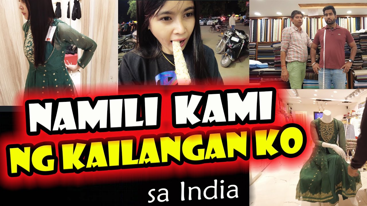 Night Market sa India // NAmili Kami ng  Kailangan Ko // Filipino Indian Vlog