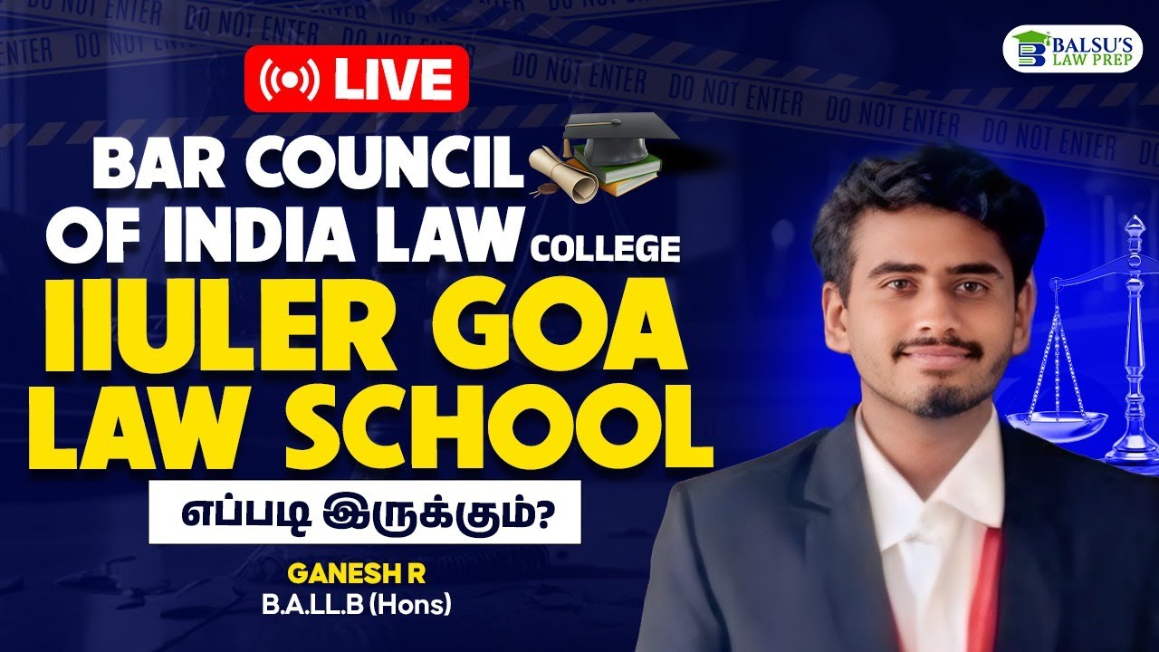 TOP LAW IIULER Goa college-இல் சேர வேண்டுமா? College எப்படி இருக்கும்?