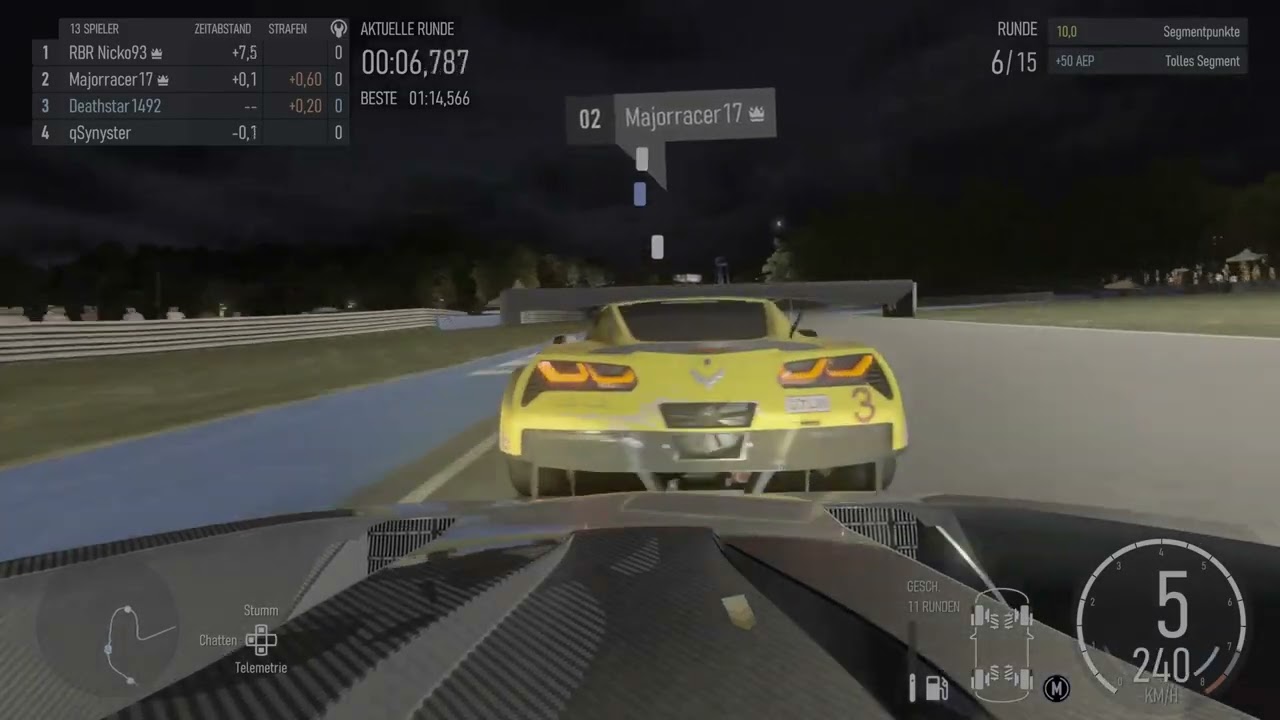 Strong opponents Grand Oak Raceway with BMW M6 in GT2 Series   Forza Motorpsort