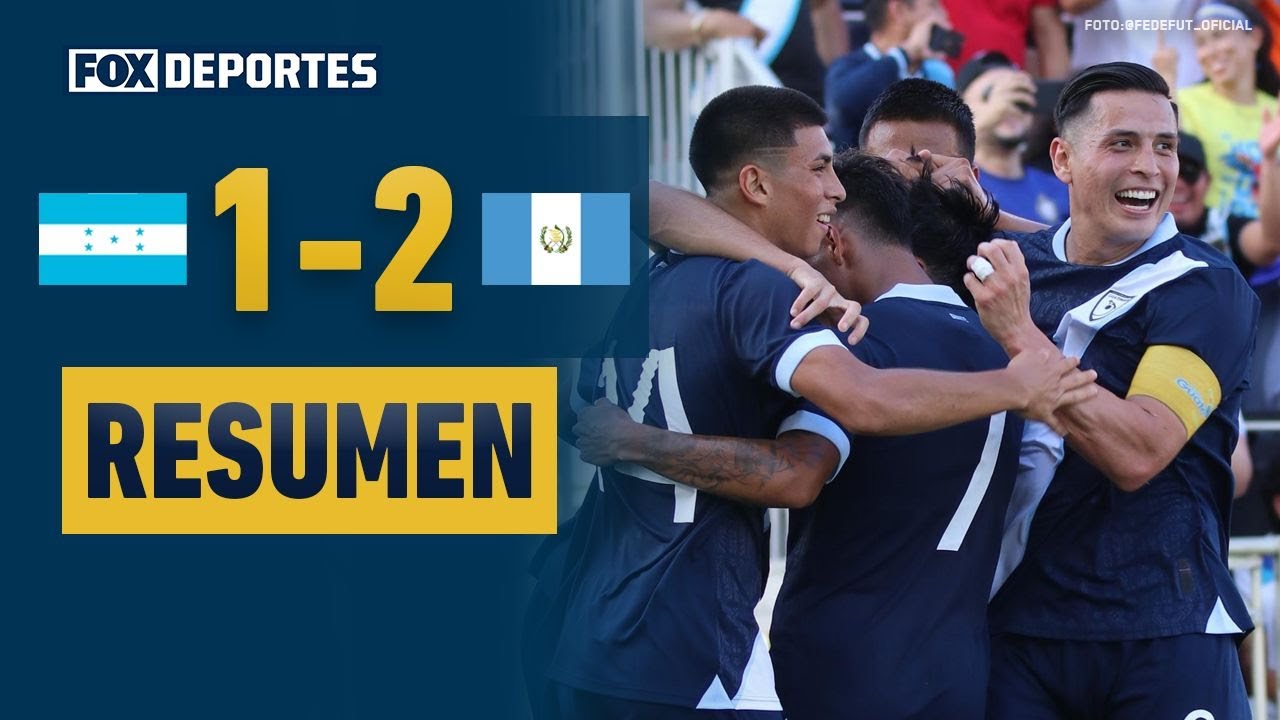 🇬🇹⚽🇭🇳 'CHAPINES' GANAN SOBRE 'CATRACHOS' | Honduras 1-2 Guatemala | HIGHLIGHTS | AmistosoEnFOX