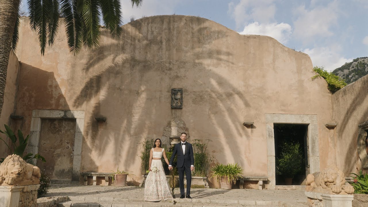 Indian Western Wedding at Jardines de Alfabia, Mallorca / Sukhie & Andrew