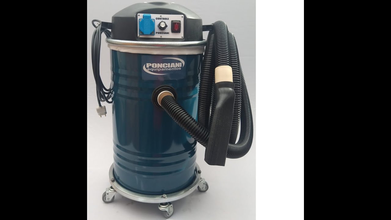 Aspirador pó/água Hitech Ponciani, 50 litros