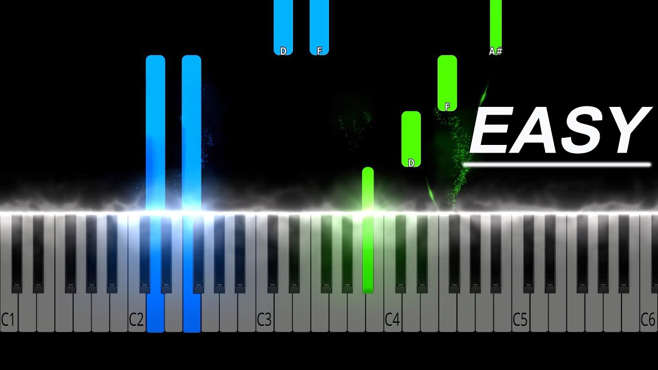 The Magic Flute – Queen of the Night aria Mozart Easy Piano Tutorial