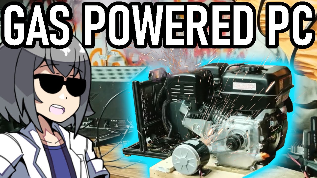 I Built a Gas Powered PC and Tested its LIMITS