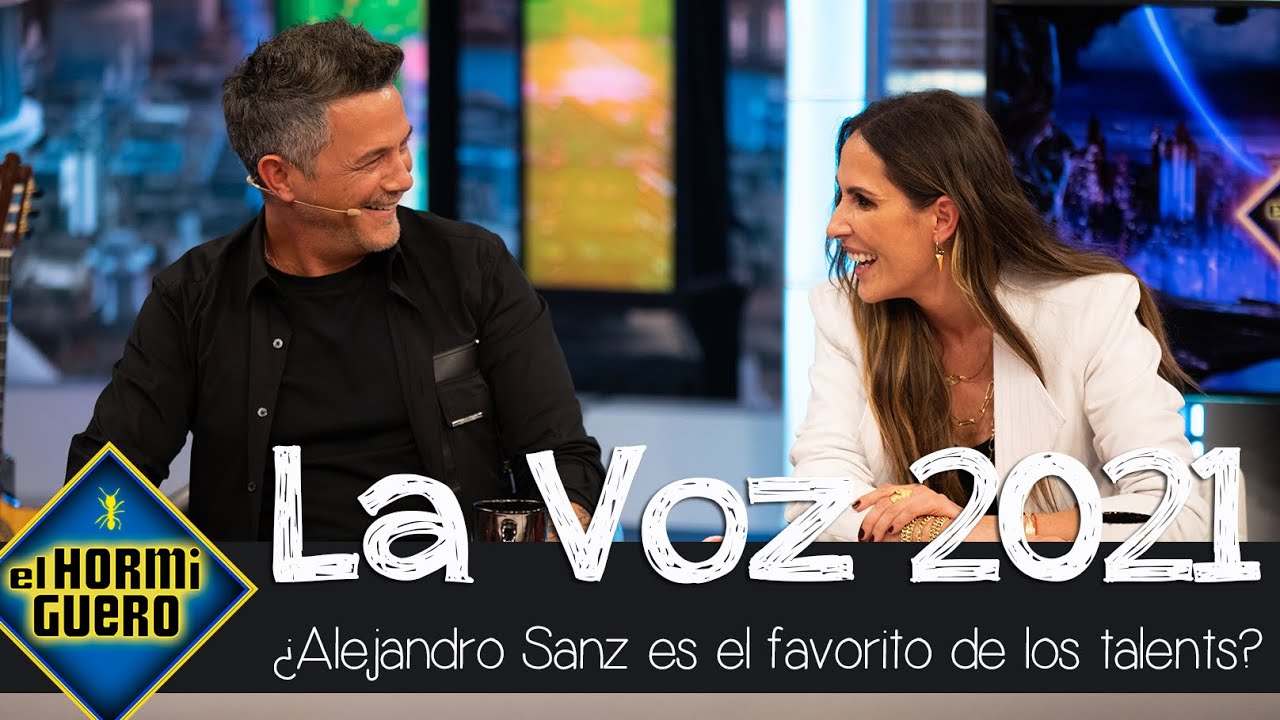 Los coaches de La Voz debaten sobre si Alejandro Sanz es el favorito de los talents - El Hormiguero