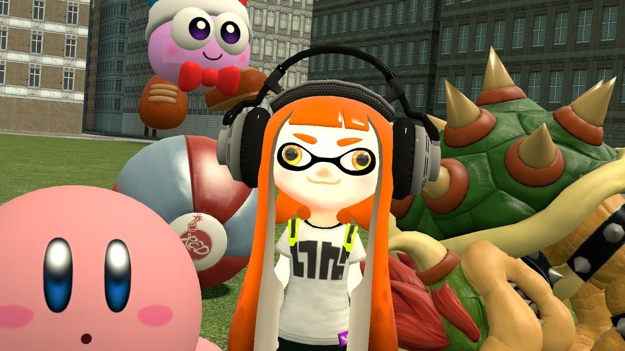 Classic mode on Crack (Splatoon, Super Smash Bros Animation)
