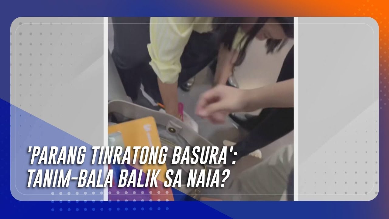 'Parang tinratong basura': Tanim-bala balik sa NAIA? | TeleRadyo Serbisyo