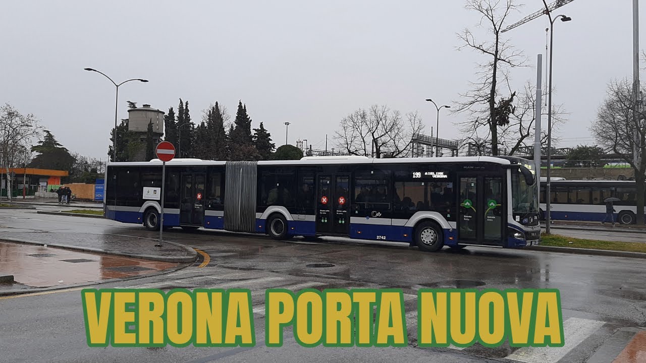 Verona Buses at Porta Nuova 2024