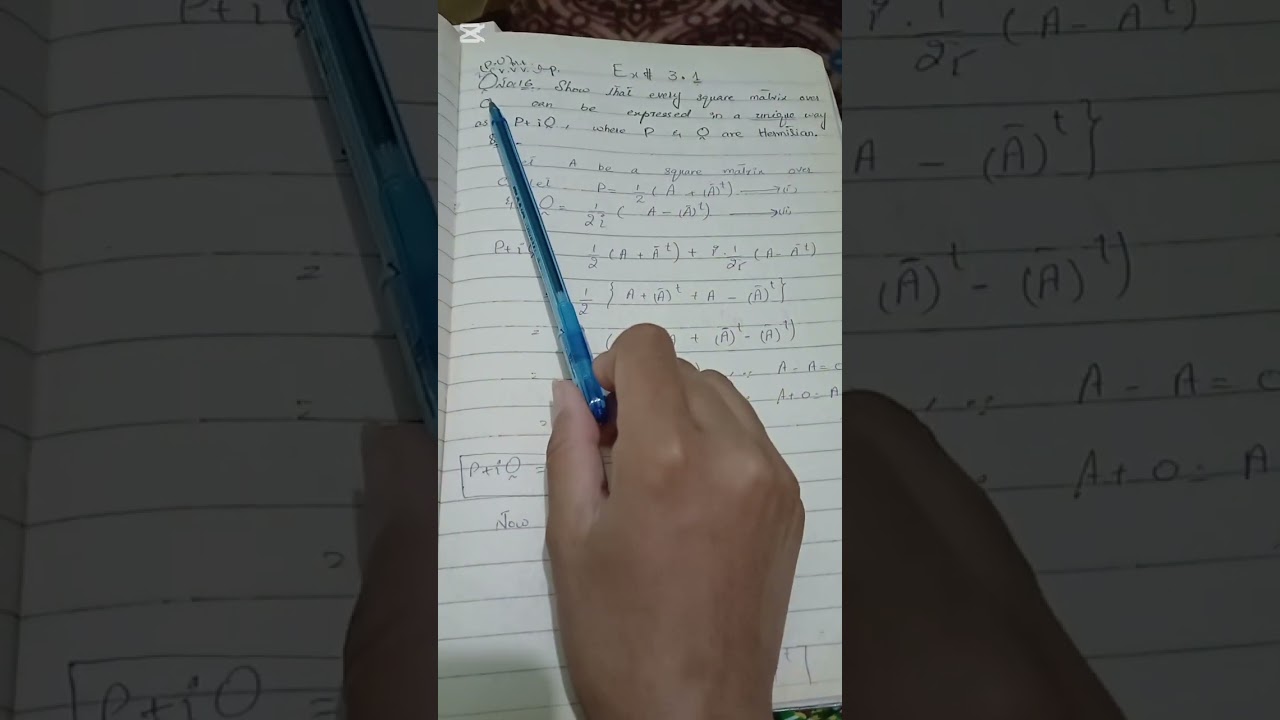 Bscs II LECTURE 6 part 1 linear algebra 