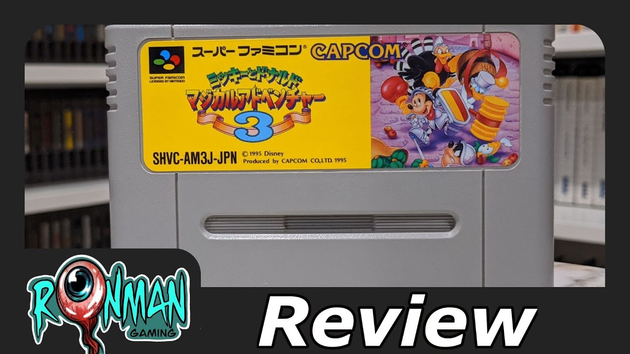 Mickey to Donald: Magical Adventure 3 SFC Review - RonMan Gaming