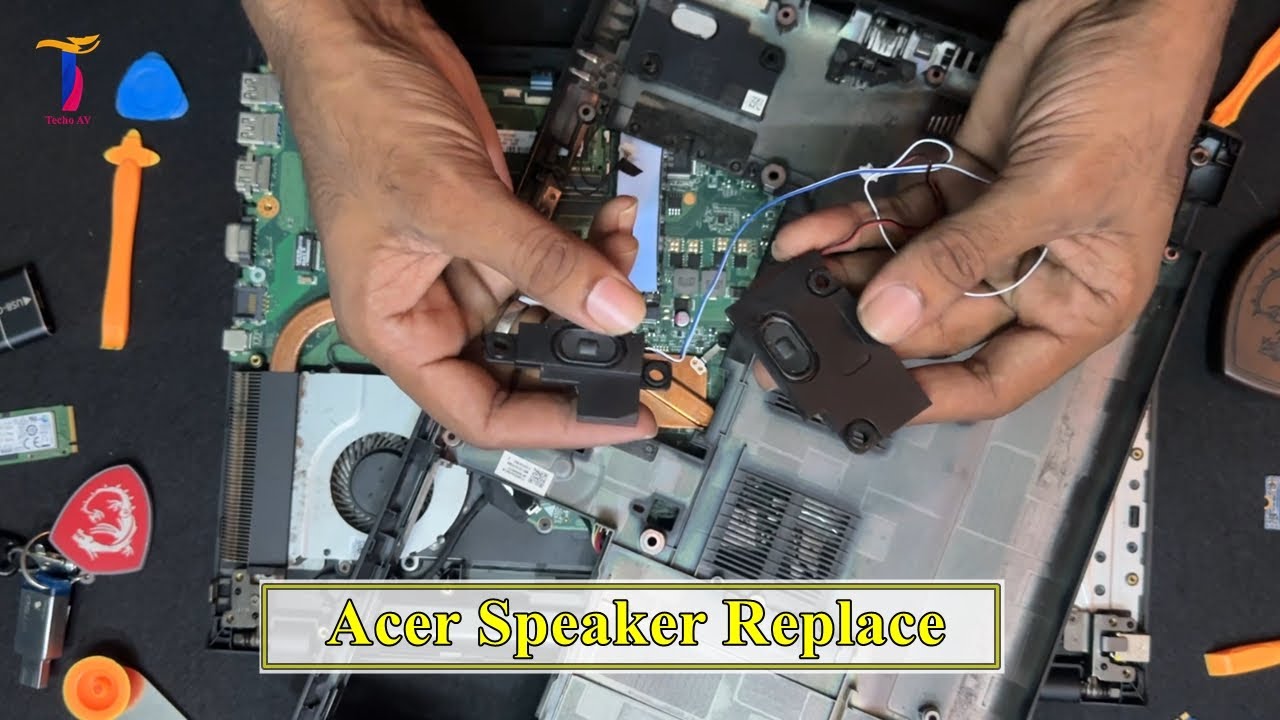 Acer Aspire E5 575 Speaker Replacement | Laptop Speaker Replace Guide