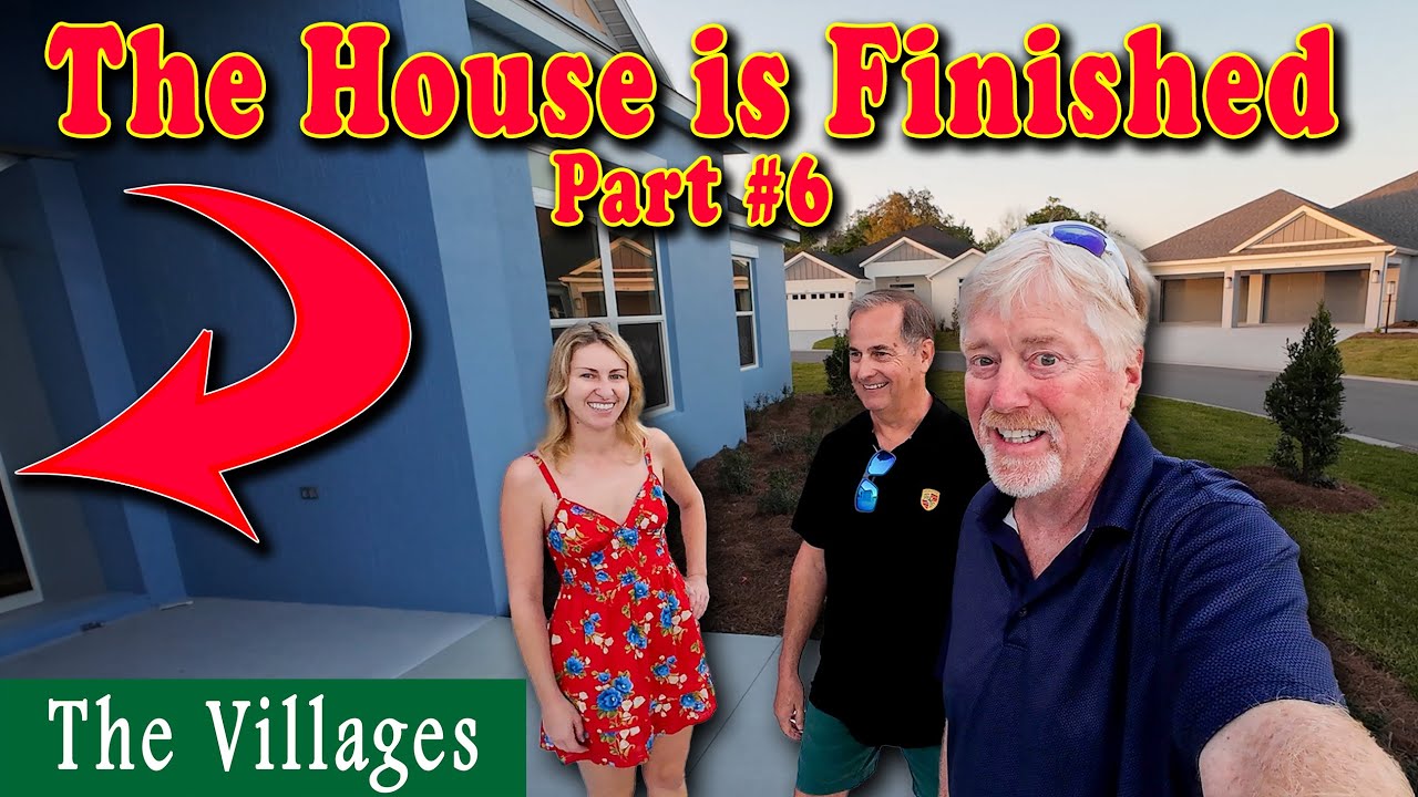 The Villages Florida Custom Premier Home Build Complete walkthrough after closing with Ray & Ashley