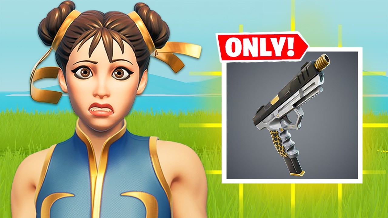 The Grey Pistol ONLY Challenge In Fortnite Zero Build