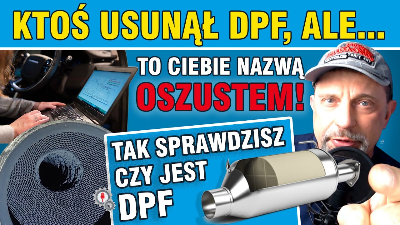 Jak sprawdzić czy auto ma DPF lub FAP zanim zrobi to diagnosta? Dwa sposoby, dla uczciwych ludzi.