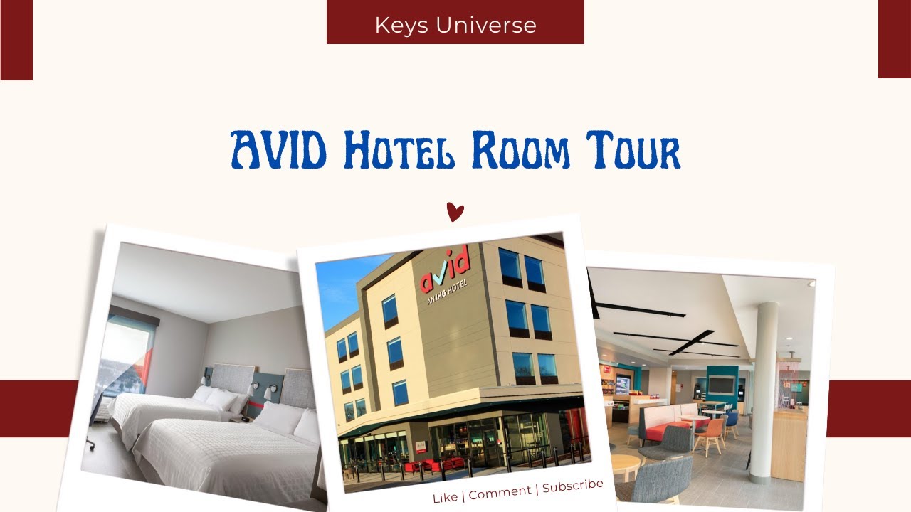 AVID Hotel Room Tour (Flashback 2020)