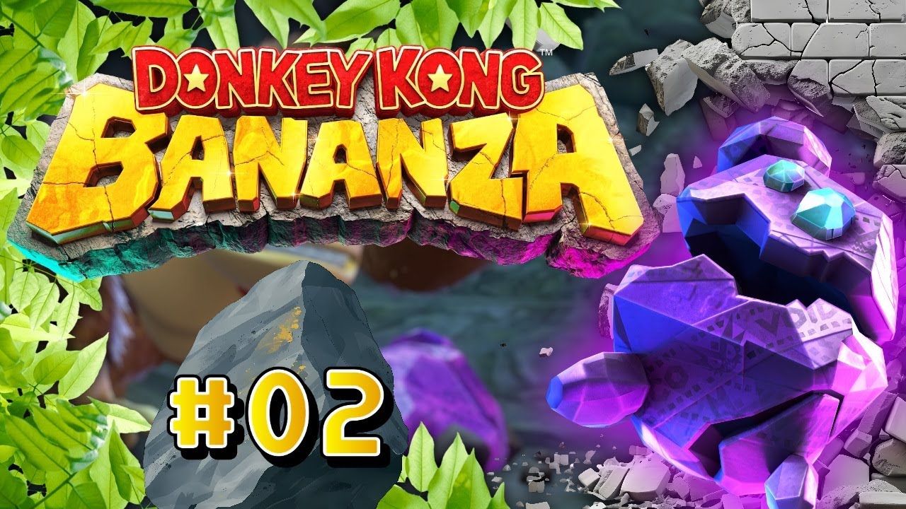 DK's NEUER BEGLEITER ist ein... STEIN?!🪨🐒 - DONKEY KONG BANANZA 100% - #02