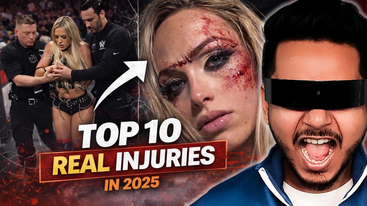 Top 10 Real Injuries in WWE 2025