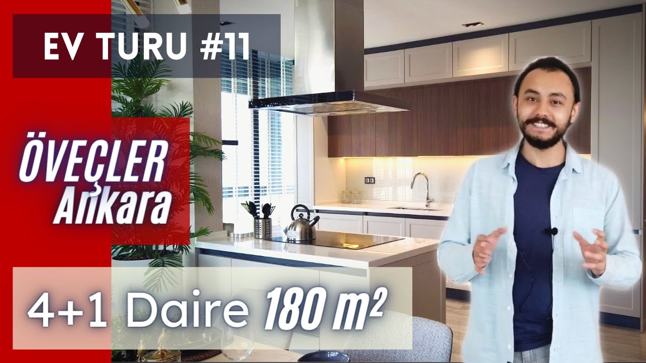 EV TURU #11 / Ankara ÖVEÇLER'de 4+1 Daire / Zirve Menekşe Konutları