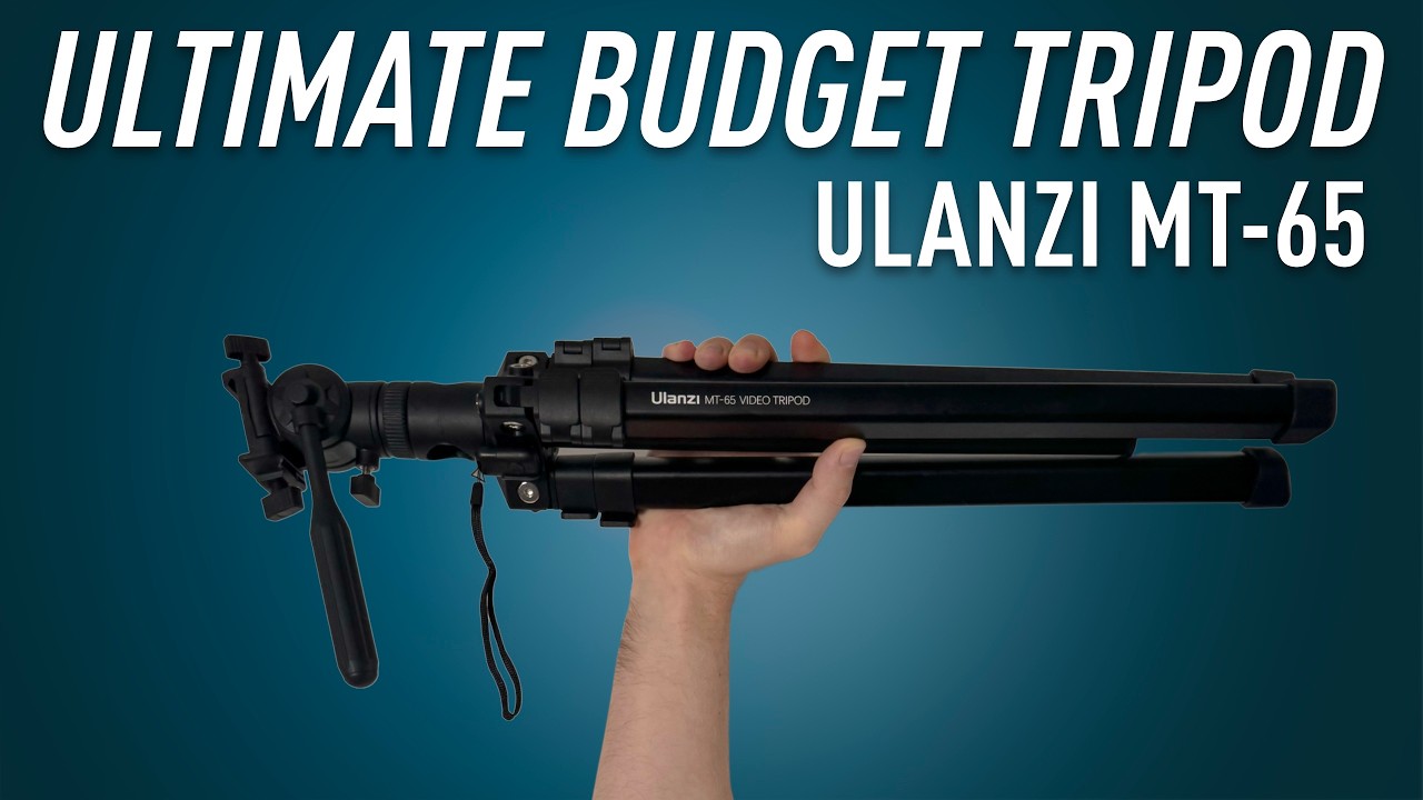 Ulanzi MT-65 - Unbeatable Multifunctional Tripod with Overhead Mode