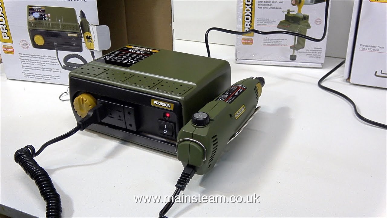 TESTING PROXXON POWER TOOLS - PART #2 - IN THE WORKSHOP