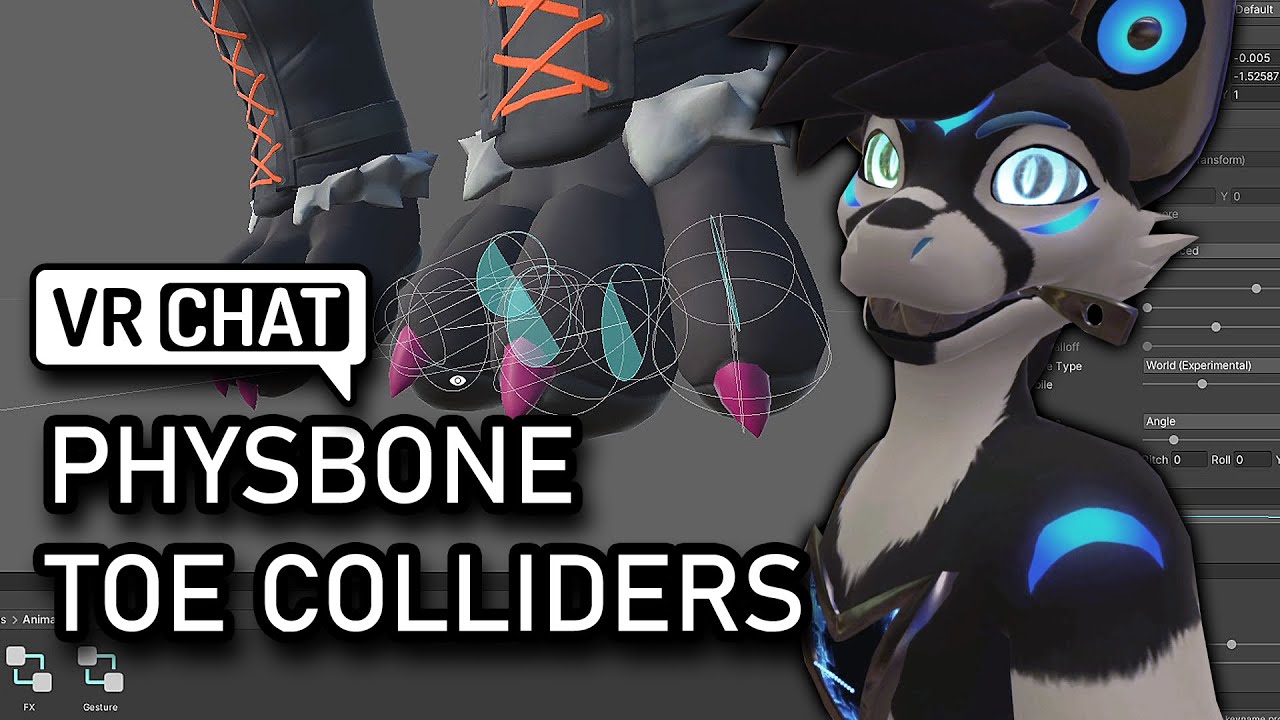 Unity / VRChat Tutorial: Floor contact with PhysBones