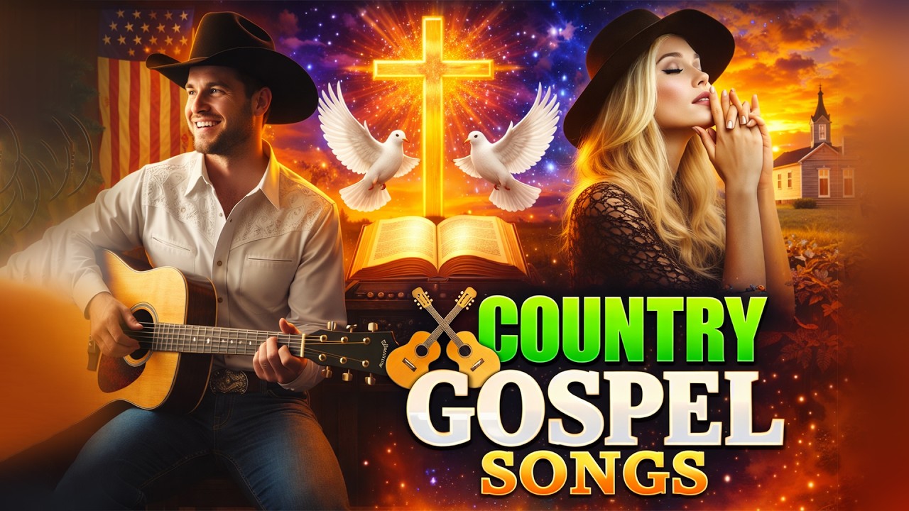 Greatest Country Gospel Hymns Ever 🎶 With Lyrics 🙏 Peaceful Morning Worship Songs #2