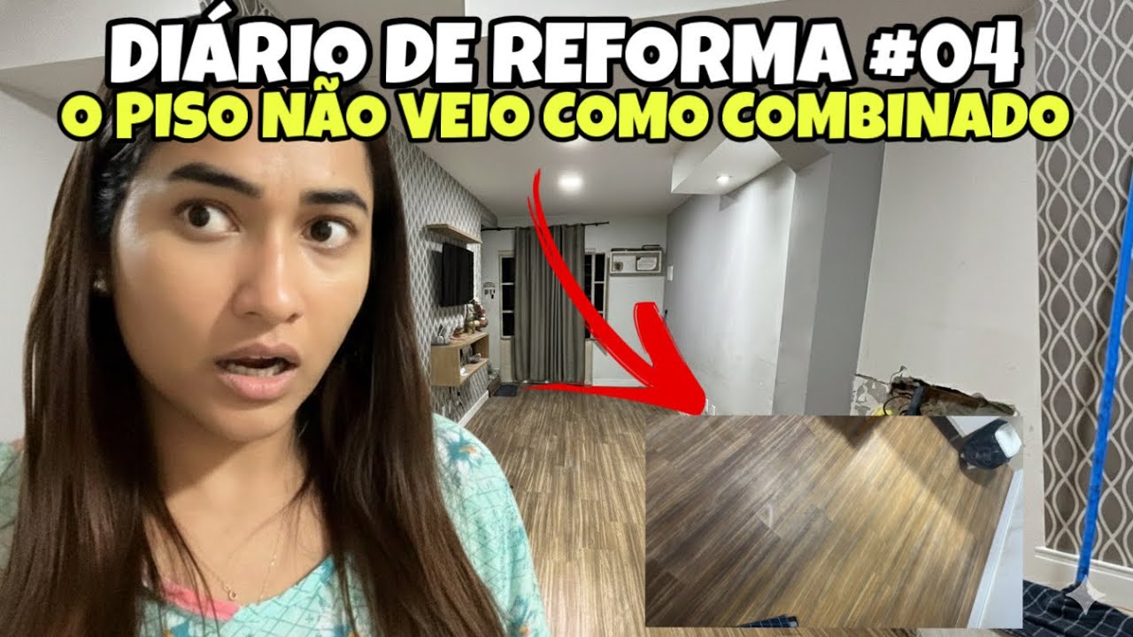 Vlog: UM IMPREVISTO NA REFORMA.