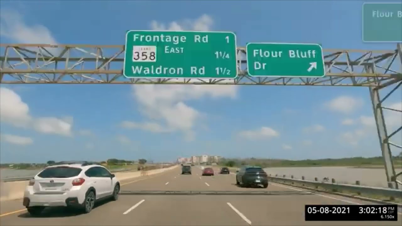 Test Drive: Texas Highway 358, Corpus Christi - Padre Island