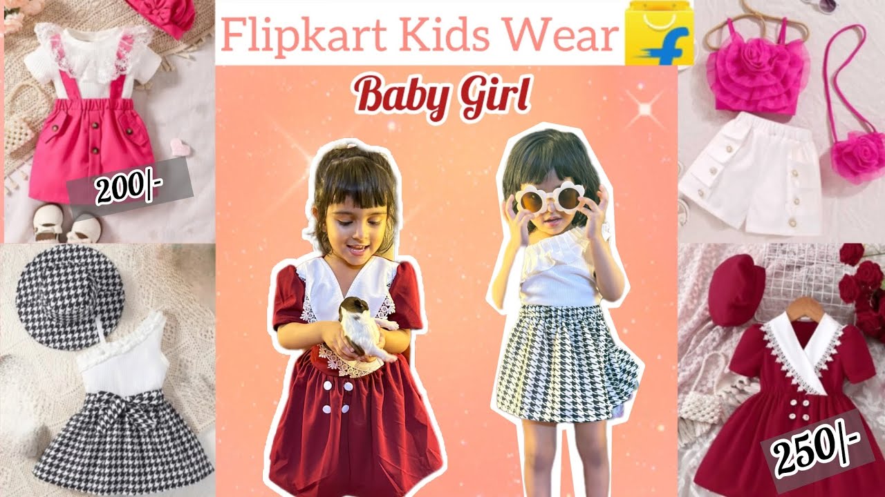 Flipkart Kids Wear Haul 😍 || Baby Girl Trendy Dresses👗 Under 300/- 😍🤑 ‼️MUST WATCH‼️