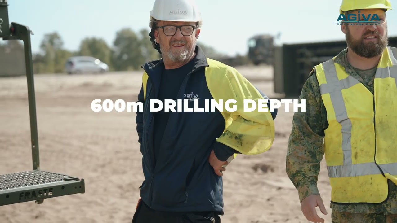 FRASTE FS500 DRILL RIG FOR DUTCH DEFENSE DELIVERED BY AGIVA