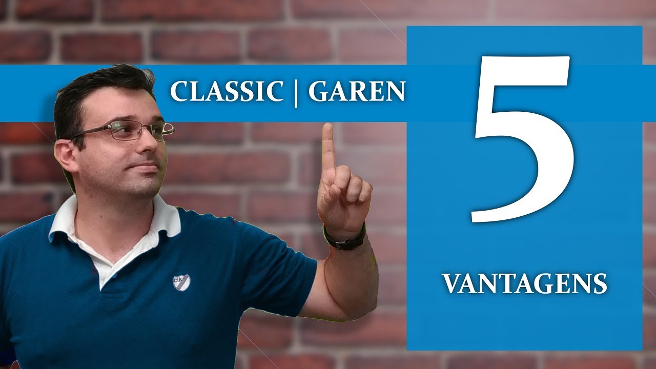 TOP 5!!! vantagens cancela CLASSIC | GAREN