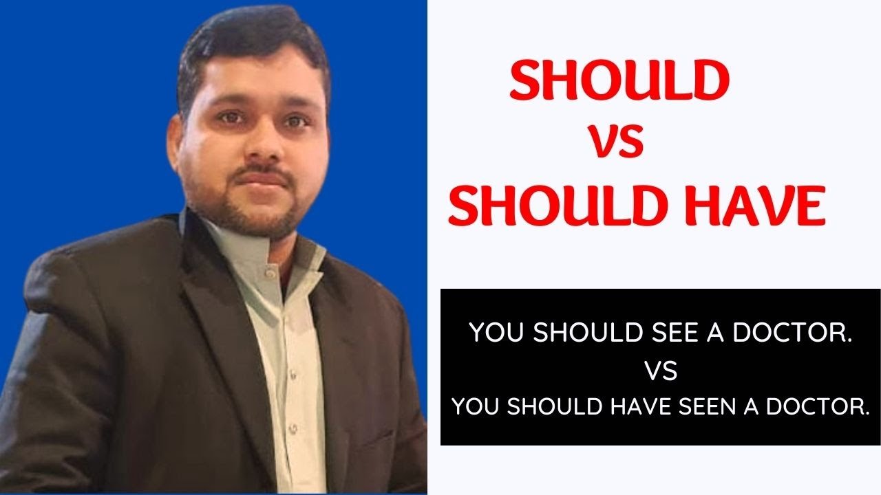 Should || Should have || English Grammar Lesson